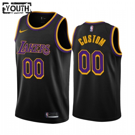 Maillot Basket Los Angeles Lakers Personnalisé 2020-21 Earned Edition Swingman - Enfant
